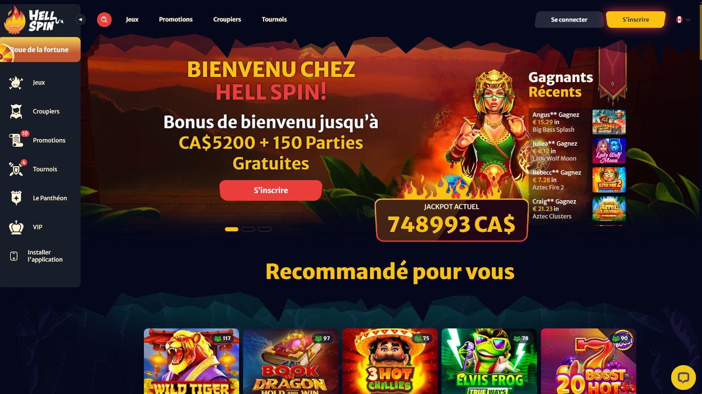 Casino canadien en ligne