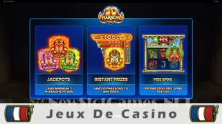 Icône de la fente 10 Pharaohs Slot