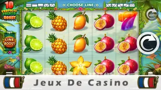 Icône de la fente 10 Tropical Fruits Boost Slot