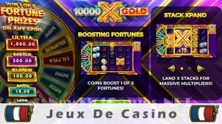 Icône de la fente 10000 X Gold Slot