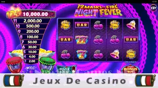 Icône de la fente 12 Masks of Fire Night Fever Slot