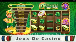 Icône de la fente 12 Pots of Gold Drums Slot