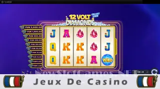 Icône de la fente 12 Volt Diamonds Slot