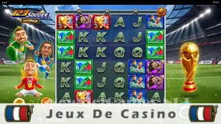 Icône de la fente 123 Soccer Link&Merge Slot