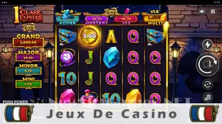 Icône de la fente 1st Class Express Big Train Bonus Slot