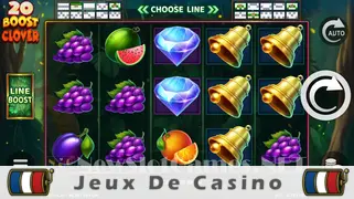 Icône de la fente 20 Boost Clover Slot