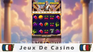Icône de la fente 243 Zeus Fruits Slot