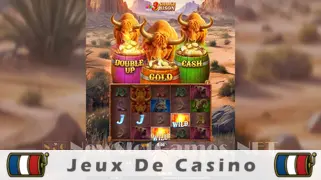 Icône de la fente 3 Charge Bison Slot