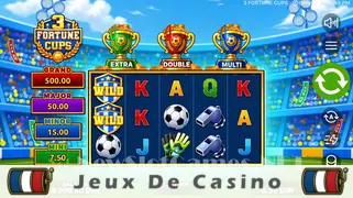 Icône de la fente 3 Fortune Cups Slot