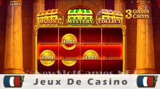 Icône de la fente 3 Golden Chests Slot