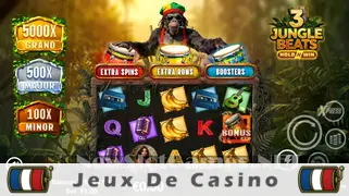 Icône de la fente 3 Jungle Beats Slot