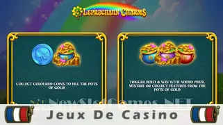 Icône de la fente 3 Leprechaun Charms Slot