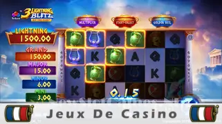 Icône de la fente 3 Lightning Blitz Hit the Cash Slot