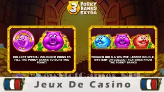 Icône de la fente 3 Porky Banks Extra Slot