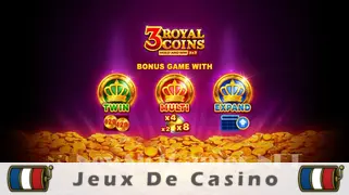 Icône de la fente 3 Royal Coins Hold and Win Slot
