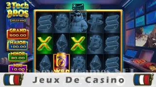 Icône de la fente 3 Tech Bros Slot