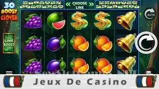 Icône de la fente 30 Boost Clover Slot