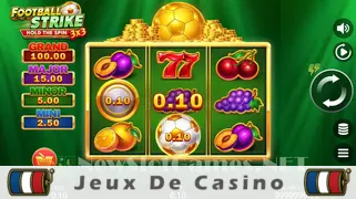 Icône de la fente 3x3 Football Strike Hold The Spin Slot