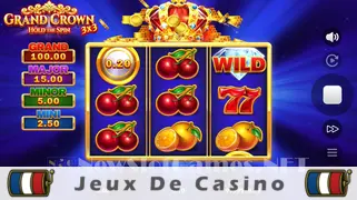 Icône de la fente 3x3 Grand Crown Slot