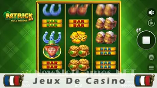 Icône de la fente 3x5 Patrick Hold the Spin Slot