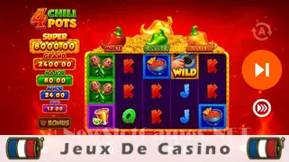 Icône de la fente 4 Chili Pots Hold and Win Slot