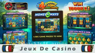 Icône de la fente 4 Fantastic Fish Amazon Adventure Slot