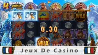 Icône de la fente 4 Fantastic Vikings Go Ice Fishing Slot