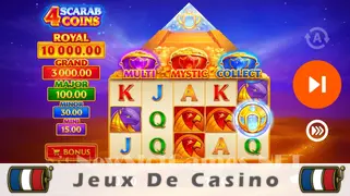 Icône de la fente 4 Scarab Coins Slot