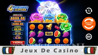 Icône de la fente 4 Supercharged Clovers Hold and Win Slot