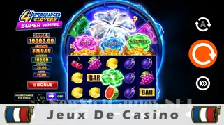 Icône de la fente 4 Supercharged Clovers Super Wheel Slot