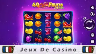 Icône de la fente 40 Chilli Fruits Superior Slot