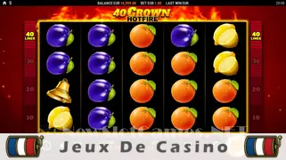 Icône de la fente 40 Crown Hotfire Slot