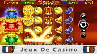 Icône de la fente 40 Extra Crown Triple Boost Slot
