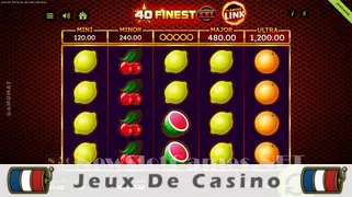 Icône de la fente 40 Finest XXL Flaming Link Slot