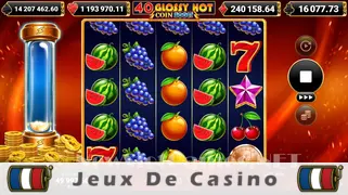 Icône de la fente 40 Glossy Hot Coin Boost Slot