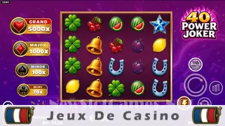 Icône de la fente 40 Power Joker Slot