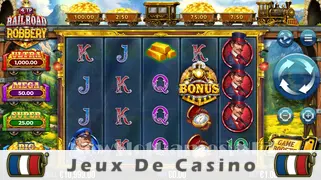 Icône de la fente 4TP Railroad Robbery Slot