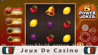 Icône de la fente 5 Power Joker Slot