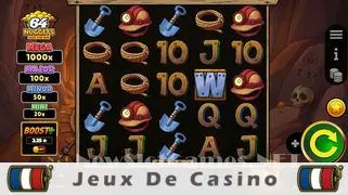 Icône de la fente 64 Nuggets Hold and Win Slot