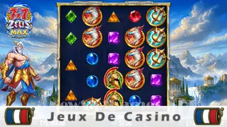 Icône de la fente 7x7 Zeus Max Slot
