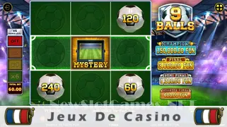 Icône de la fente 9 Balls Slot