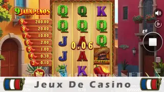 Icône de la fente 9 Jalapenos Slot