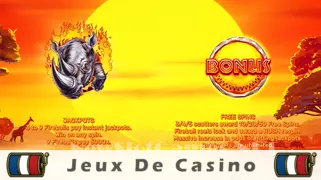 Icône de la fente 9 Rhino Fast Fire Slot