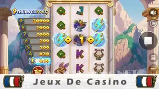 Icône de la fente 9 Thunderbolts Slot