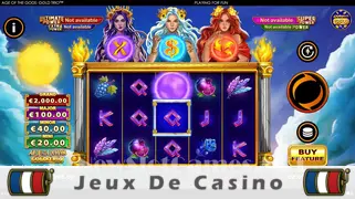 Icône de la fente Age of the Gods Gold Trio Slot