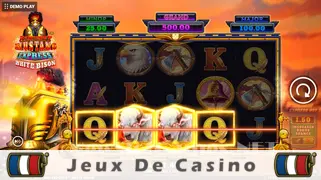 Icône de la fente Almighty Mustang Express White Bison Slot
