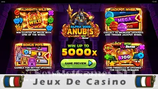 Icône de la fente Alpha Gods Anubis Slot