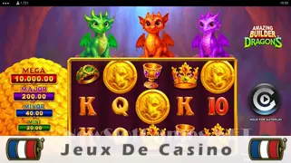 Icône de la fente Amazing Builder Dragons Slot