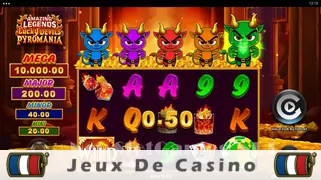 Icône de la fente Amazing Legends Lucky Devils Pyromania Slot