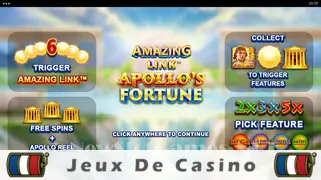 Icône de la fente Amazing Link Apollos Fortune Slot